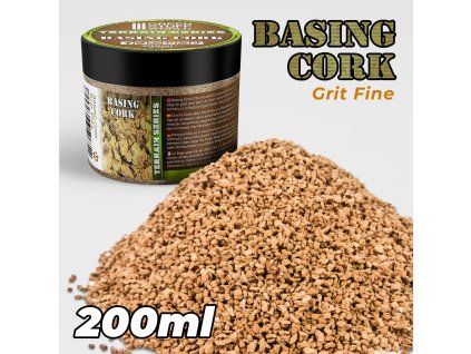 Green Stuff World Basing Cork Fine Grit - 200ml