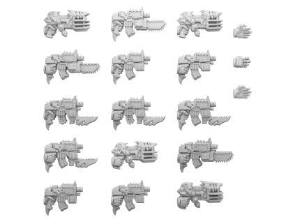 Green Stuff World 3D Printed Kill Obsessed Squad - Weapons 1:48
