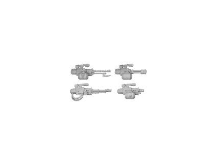Green Stuff World 3D Printed TRAITORS SQUAD - Chaos Special Guns