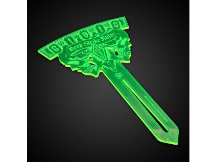 Green Stuff World Deep Strike Ruler Template 9" - Fluor Green