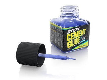 Green Stuff World Blue Cement glue for plastics 40ml