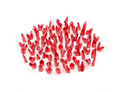 Green Stuff World 3D Printed RED Resin Crystals - Small