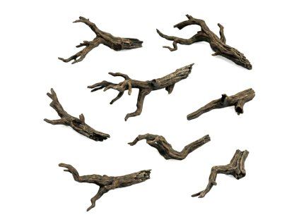 Green Stuff World 3D Printed Broken tree branches 1:72-1:48-1:35