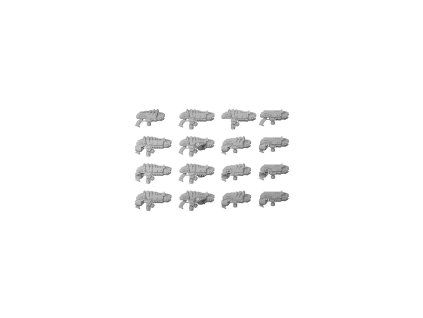 Green Stuff World 3D Printed TRAITORS SQUAD - Chaos Plasma gun 1:48