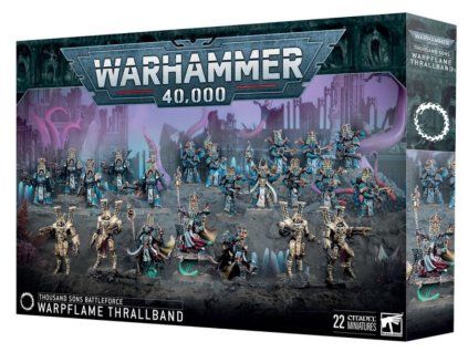 warhammer 40 000 thousand sons battleforce warpflame thrallband