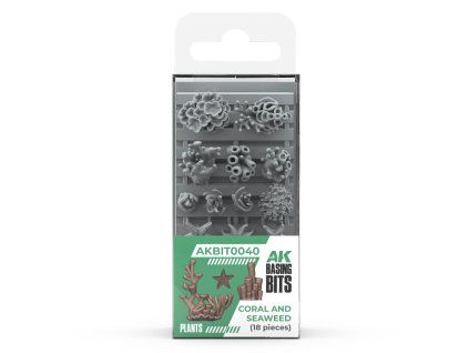 AK BASING BITS AKBIT0040 CORAL AND SEAWEED