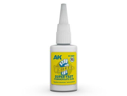 AK Interactive AK12028 Whizzer – Low Density Super Fast Cyanoacrylate Glue 20g