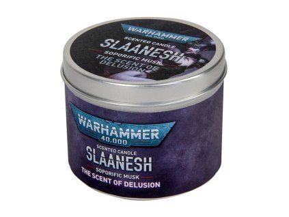 Warhammer 40,000 - Candle -  Slaanesh
