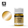 Barva Vallejo Liquid Gold 70794 Red Gold (Alcohol Based) (35ml)