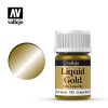 Barva Vallejo Liquid Gold 70795 Green Gold (Alcohol Based) (35ml)