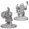 Pathfinder Deep Cuts Unpainted Miniatures - Dwarf Male Barbarian