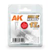 AK Interactive TOOLS AK505 MIX N'READY (6 prázdných lahviček 17ml s kuličkou)