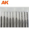 AK TOOLS AK9043 Drill Bits 0,4-1,3 (10ks)