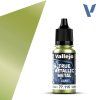 Vallejo True Metallic Metal 77115 (Light) Amber Green