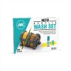 AK Interactive: Acrylic Wash - MASTER ACRYLIC WASH SET – FULL RANGE