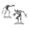 Stranger Things Unpainted Miniatures: Demogorgons