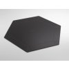 Gamegenic - Magnetic Dice Tray Hexagonal Black/Gray