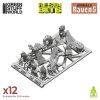 Green Stuff World 3D Printed Ravens 1:48-1:35