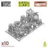 Green Stuff World 3D Printed Monster Spiders 1:48