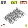 Green Stuff World 3D Printed Small Rats 1:48-1:35