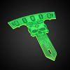 Green Stuff World Deep Strike Ruler Template 6" - Fluor Green