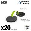 Green Stuff World Plastic Round Bases 32 mm 20 pcs