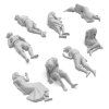 Green Stuff World 3D Printed Dead Human Corpses 1:48