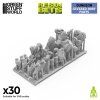 Green Stuff World 3D Printed Severed Body Parts 1:48