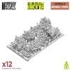 Green Stuff World 3D Printed Swarm of Rats 1:48-1:35