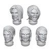 Green Stuff World 3D Printed Blood Vampire Male Heads 1:48