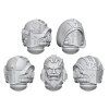 Green Stuff World 3D Printed Dark Knight Warden Helmets 1:48