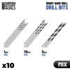 Green Stuff World Set of 10 drill bits