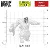 Green Stuff World 3D Printed Ork Rider Heads 1:48