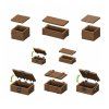 Green Stuff World 3D Printed Wooden boxes set 1:48-1:35