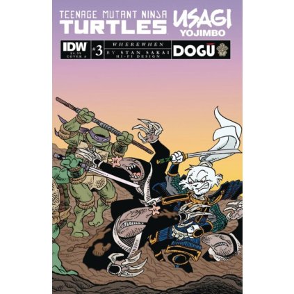 Teenage Mutant Ninja Turtles / Usagi Yojimbo: WhereWhen #3