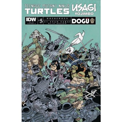 Teenage Mutant Ninja Turtles / Usagi Yojimbo: WhereWhen #5
