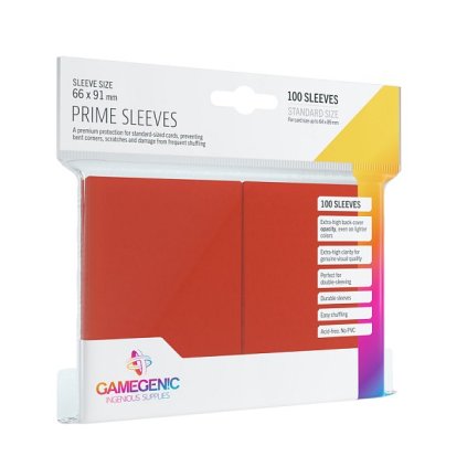 Obaly Gamegenic: Prime Sleeves Red