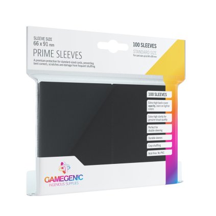 gamegenic prime sleeves black