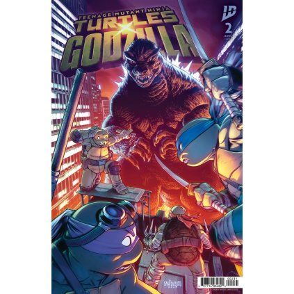 Teenage Mutant Ninja Turtles x Godzilla #2