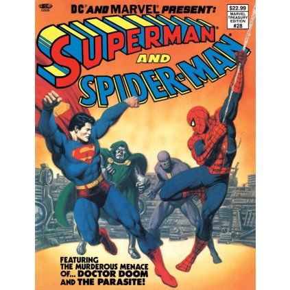 DC and Marvel Present: Superman and Spider-Man Treasury Edition #1