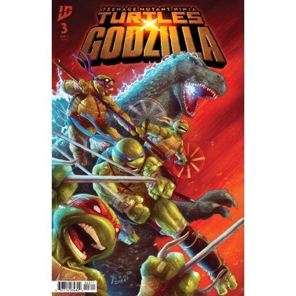 Teenage Mutant Ninja Turtles x Godzilla #3