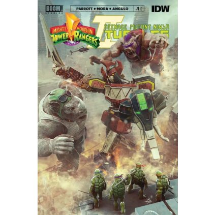 Mighty Morphin Power Rangers / Teenage Mutant Ninja Turtles II #1 1:150
