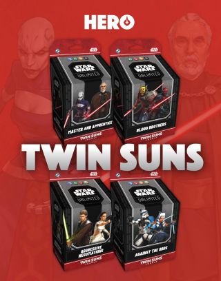 💥STAR WARS: Unlimited přínáší dlouho očekávaný formát TWIN SUNS, který vám umožní kontrolovat hned dva leadry. Každá bitva...