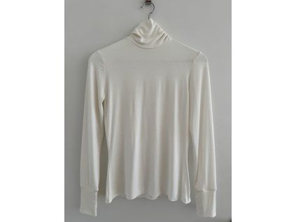 Dámsky rolák  (teplá biela)