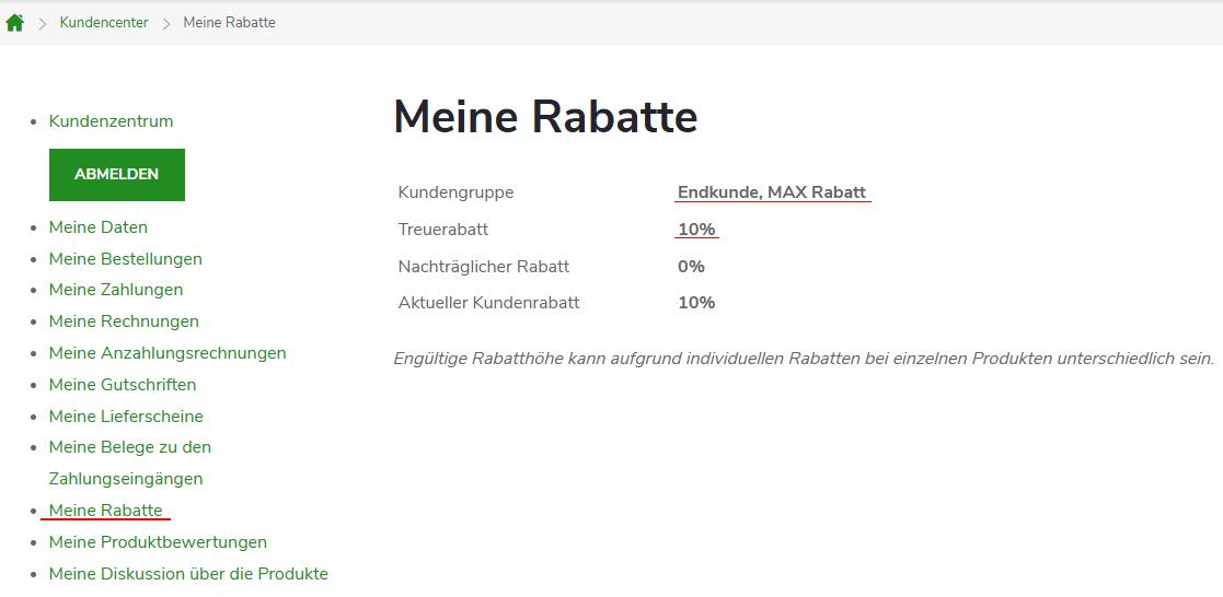 Treueprogramm, Herr Des Waldes DE, herrdeswaldes.de
