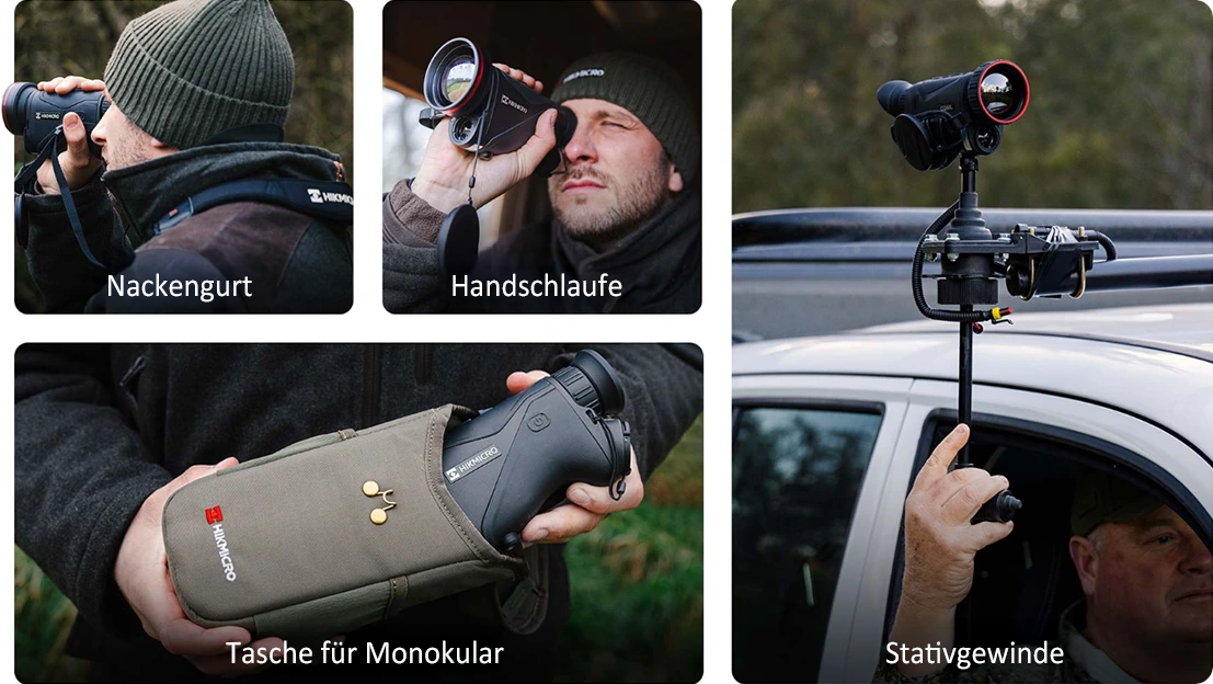 Hikmicro, Condor 2.0, Zubehör