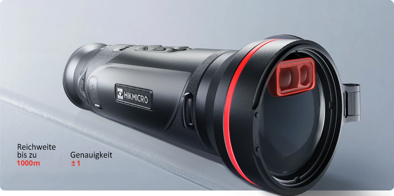 Hikmicro Falcon FQ50L 2.0 - Wärmebild-Monokular mit Laser-Entfernungsmesser