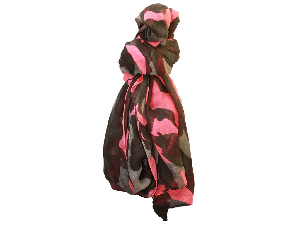 Stagunt Justeen Military Pink Camoo - Schal, Rosa