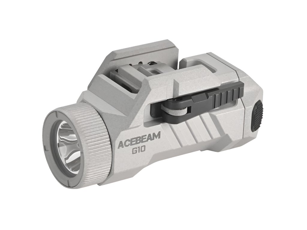 AceBeam G10, 600 lm, MAO – LED-Taschenlampe für Picatinny/Weaver-Schiene, Schnellspannmontage