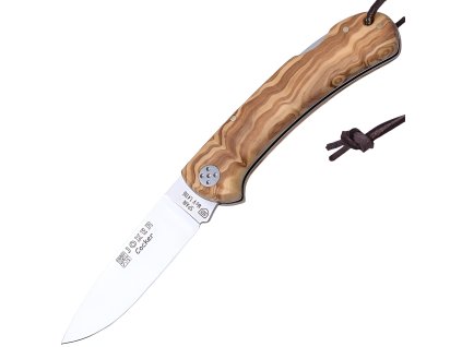 Joker Cocker - Klappmesser, 9 cm, Olivenholz  